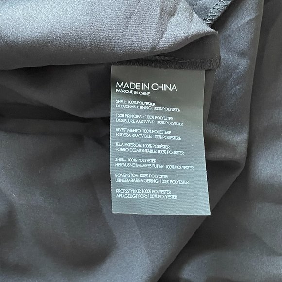 Club Monaco Linettah Dress Black with White Floral Print Size 0 - Picture 12 of 12